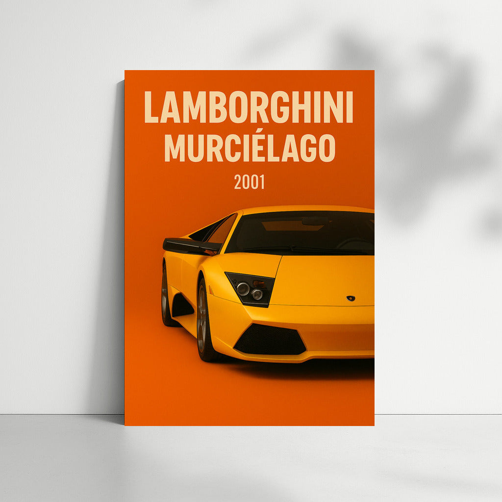 Lamborghini Murciélago: Speed and Elegance on Your Wall