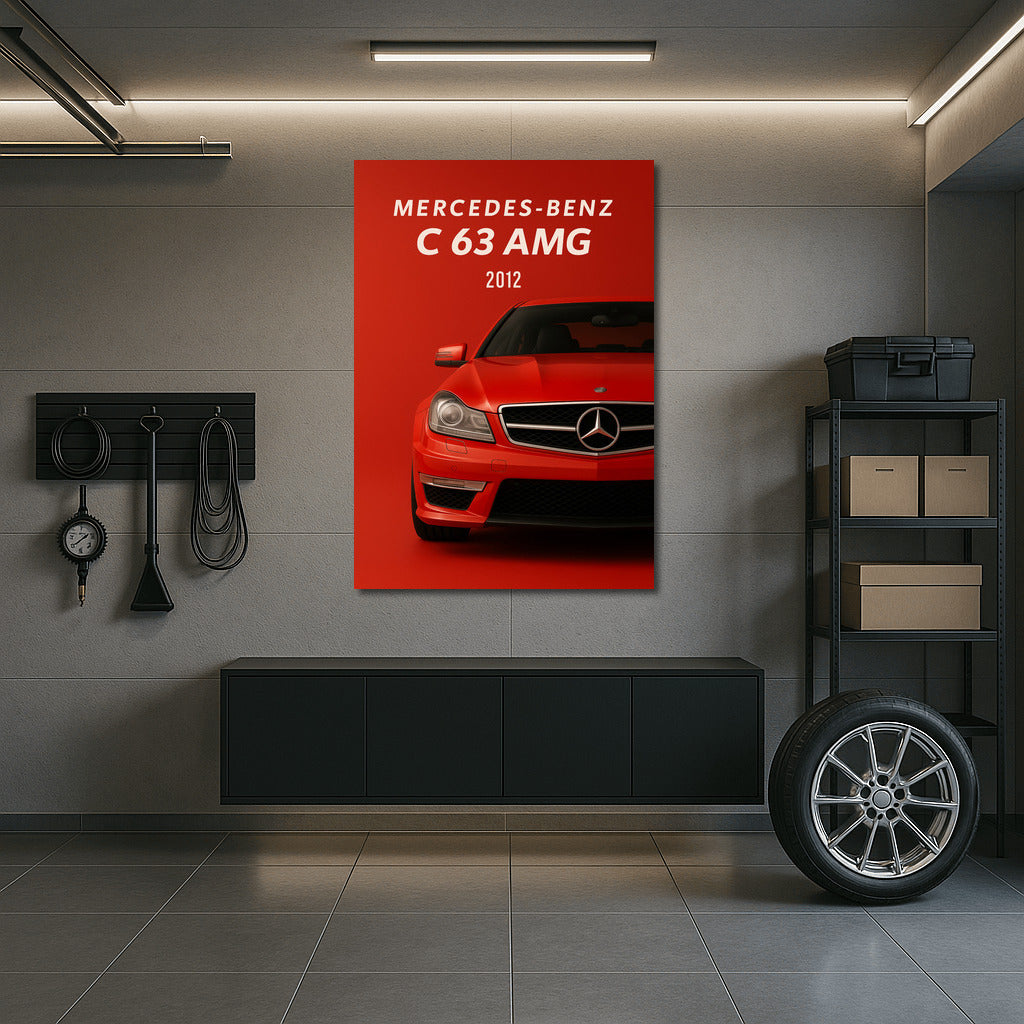 Power and Elegance: Mercedes-Benz C63 AMG W204