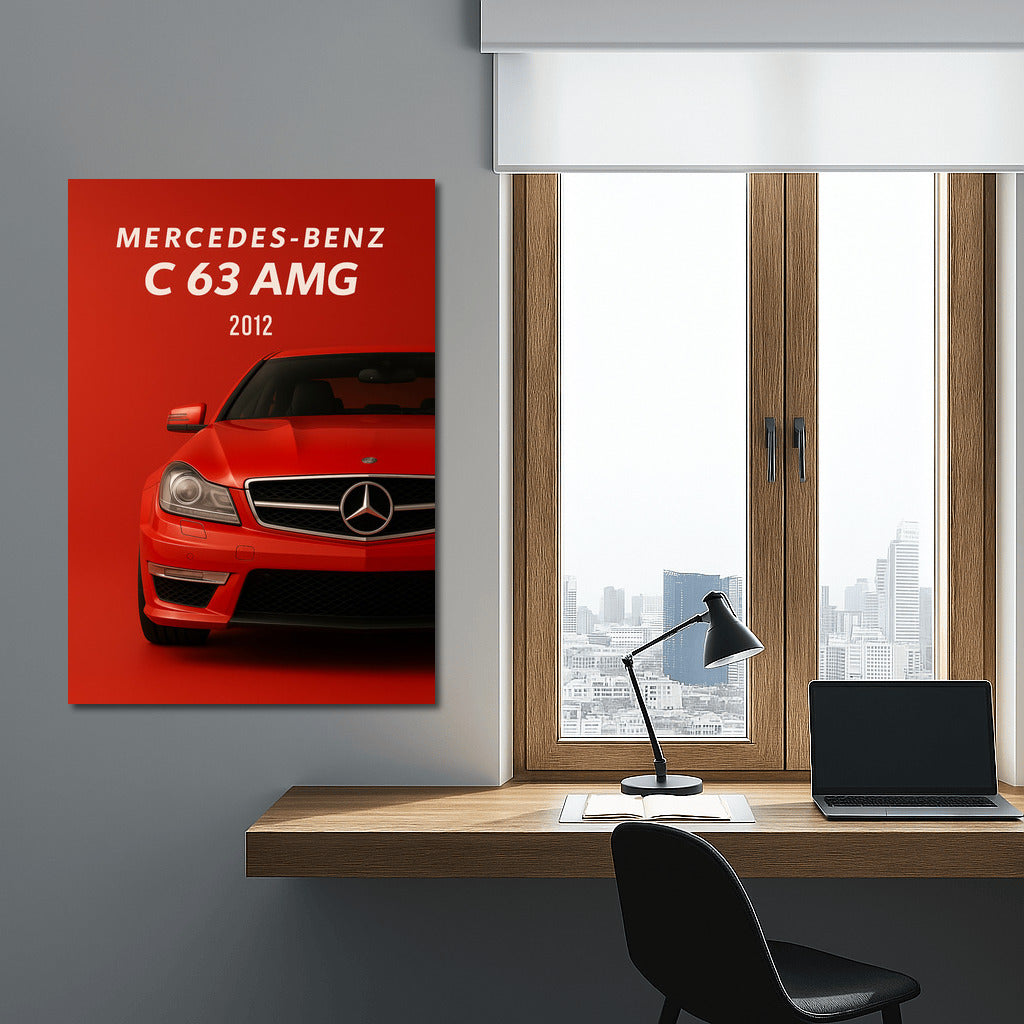 Power and Elegance: Mercedes-Benz C63 AMG W204