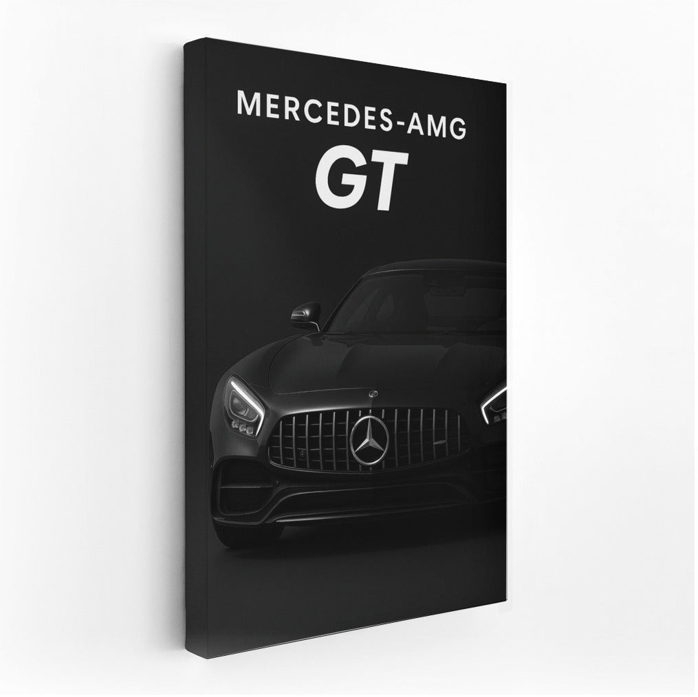 Dynamics in Motion: Mercedes-AMG GT on Your Wall