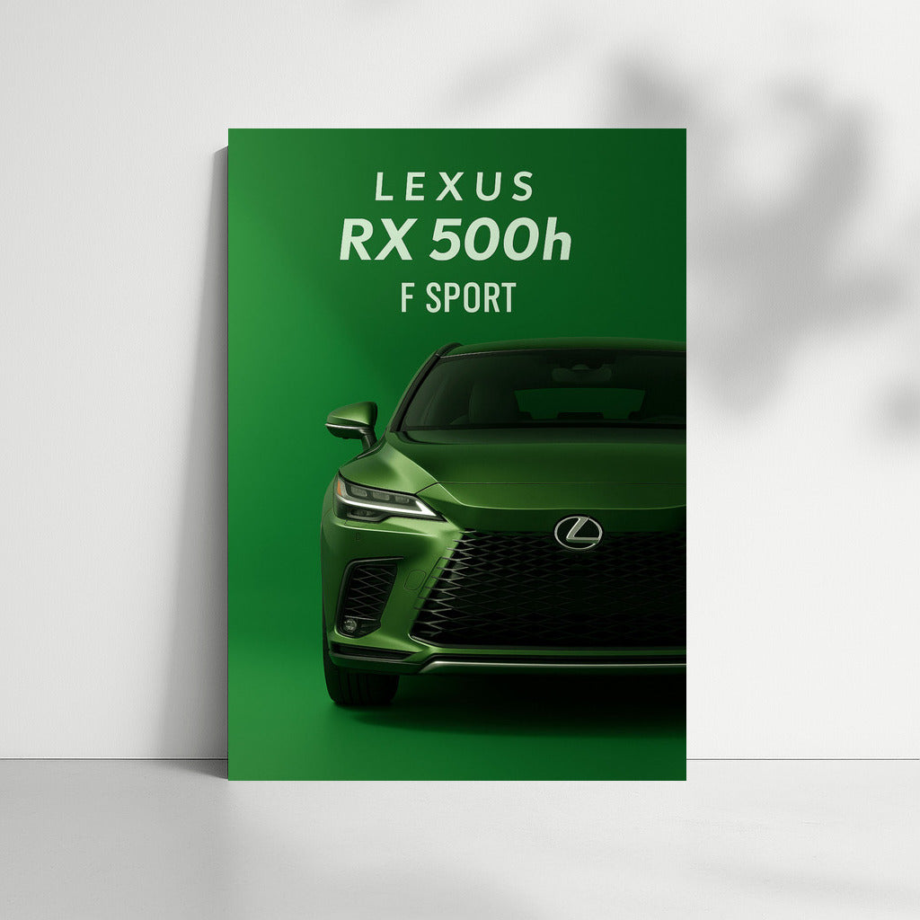 Dynamics and Style: Lexus RX500h F Sport in Motion