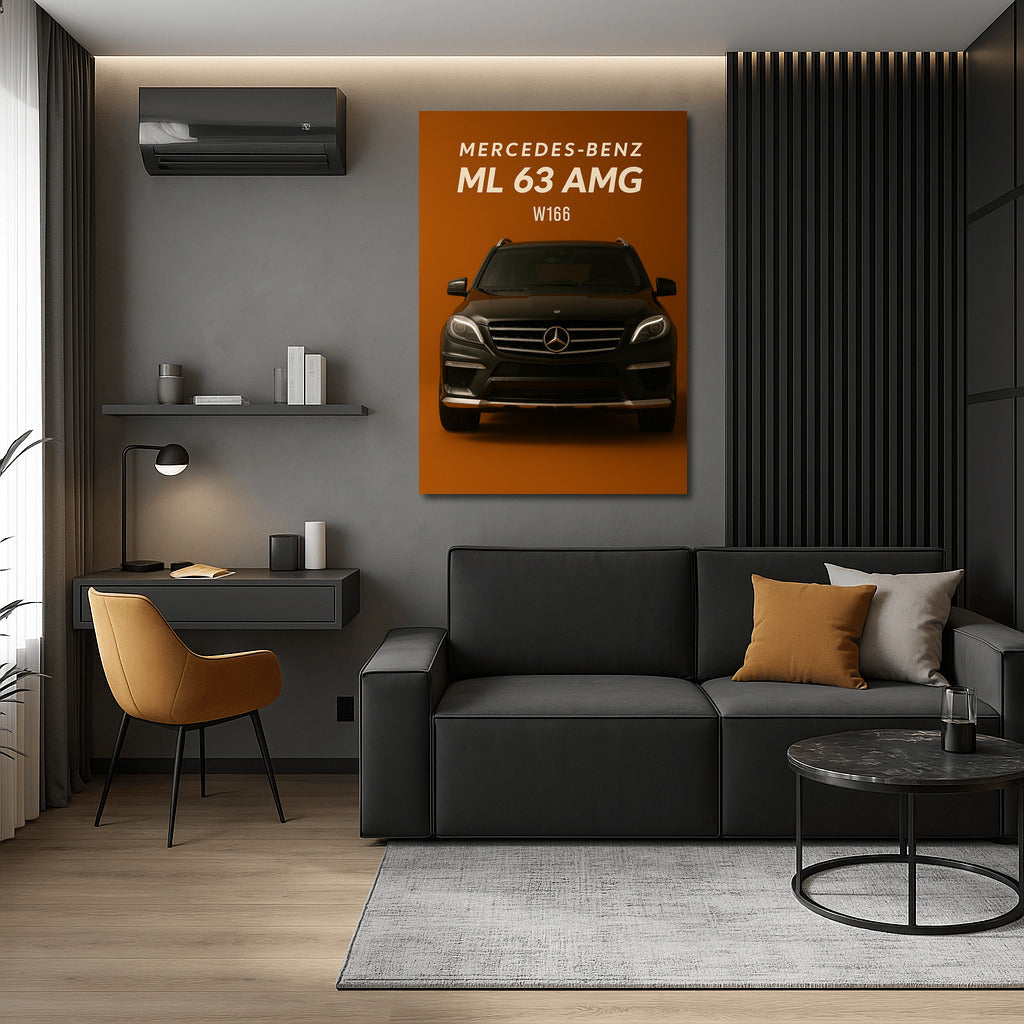 Luxury and Power: Mercedes Benz ML63 AMG W166