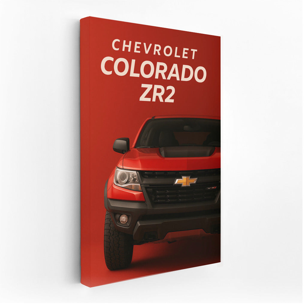 Chevrolet Colorado ZR2: Power and Style on Your Wall