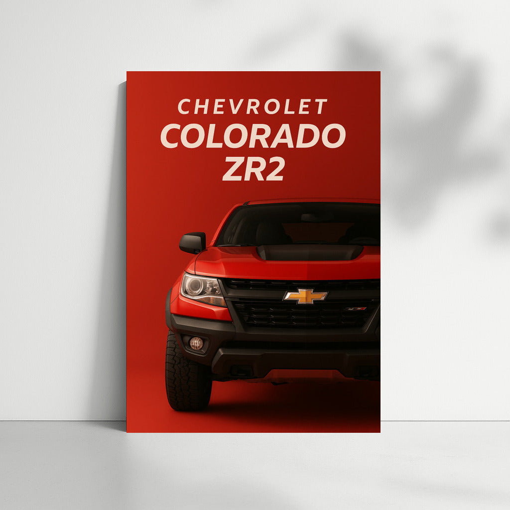 Chevrolet Colorado ZR2: Power and Style on Your Wall