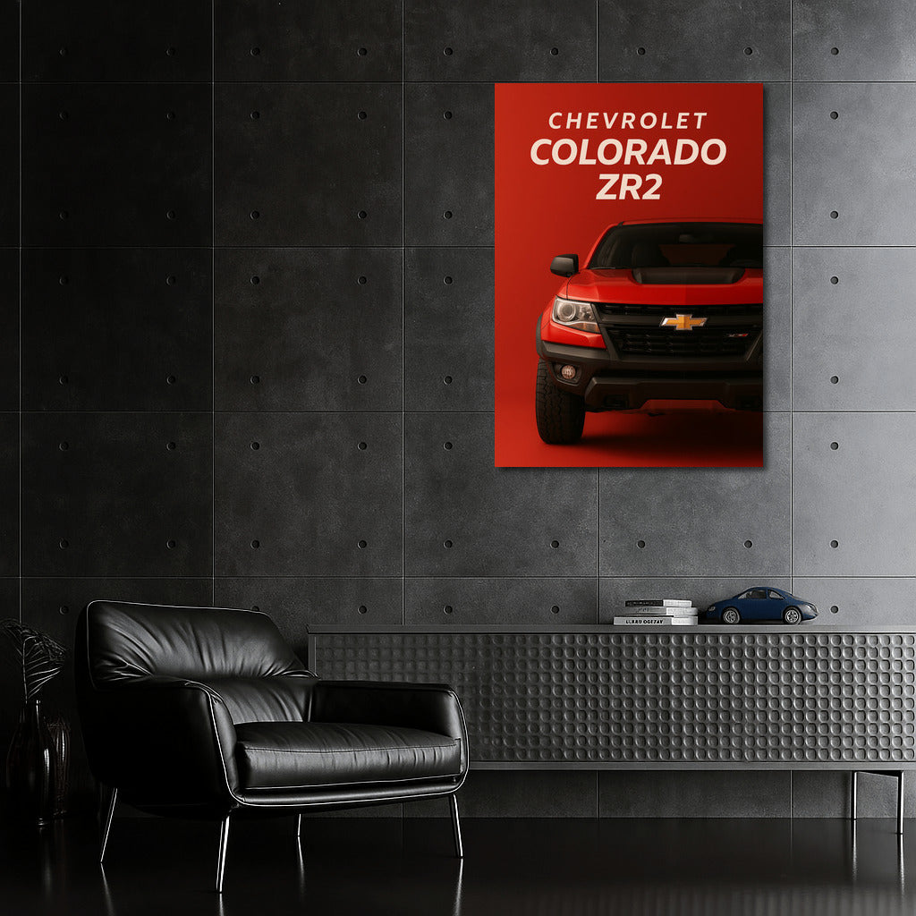 Chevrolet Colorado ZR2: Power and Style on Your Wall