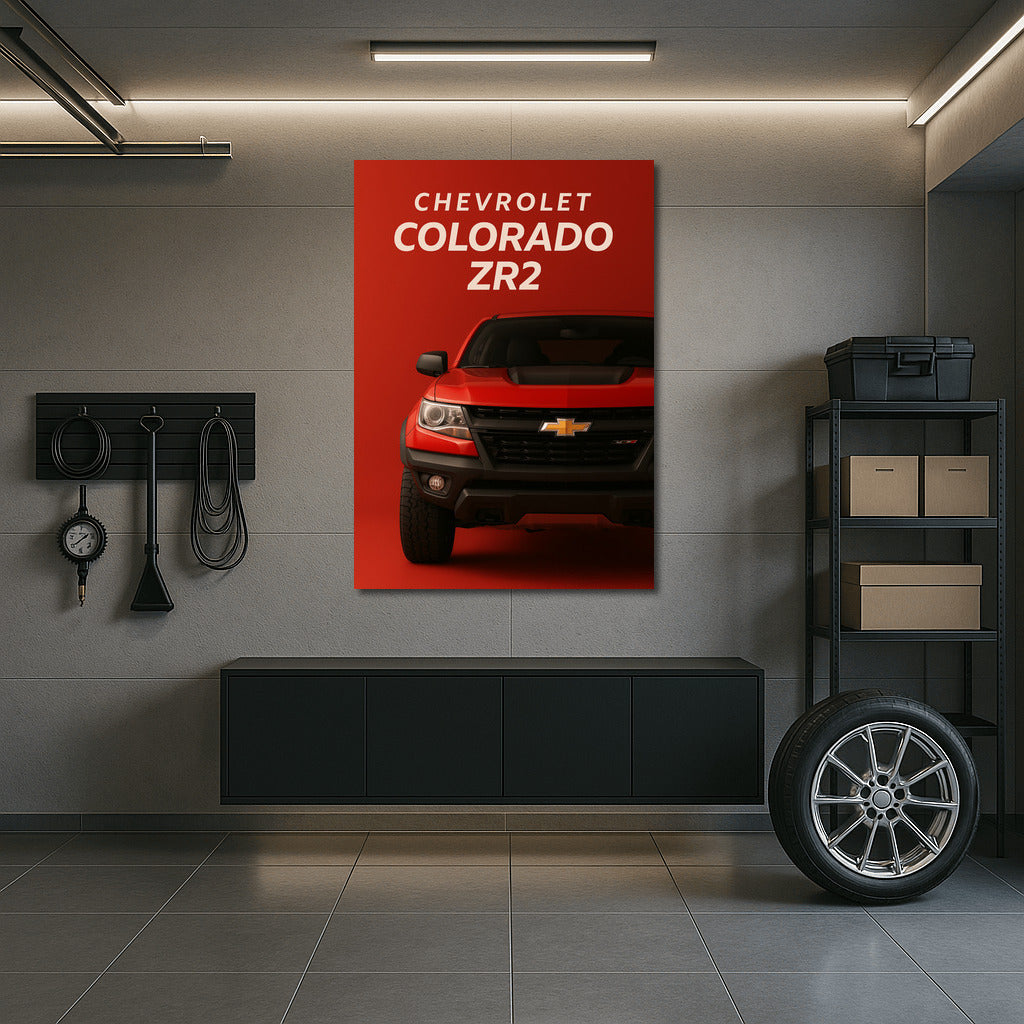 Chevrolet Colorado ZR2: Power and Style on Your Wall