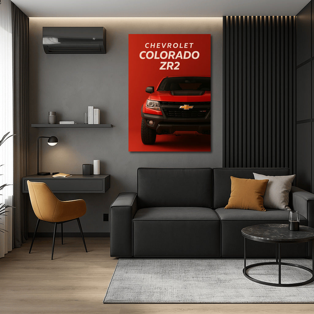 Chevrolet Colorado ZR2: Power and Style on Your Wall