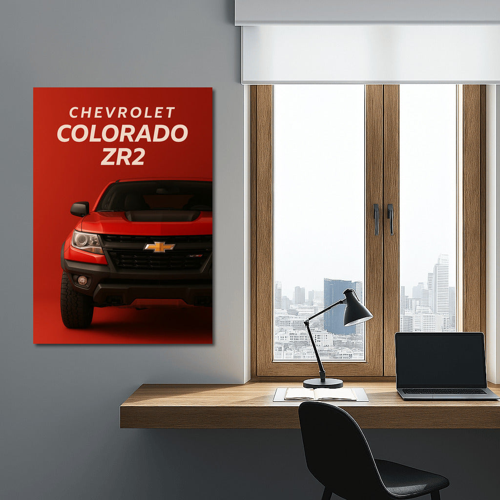 Chevrolet Colorado ZR2: Power and Style on Your Wall