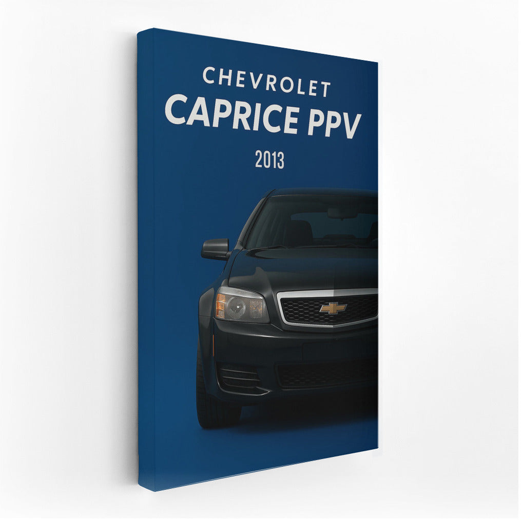 Chevrolet Caprice PPV 2013: Speed and Power on the Wall