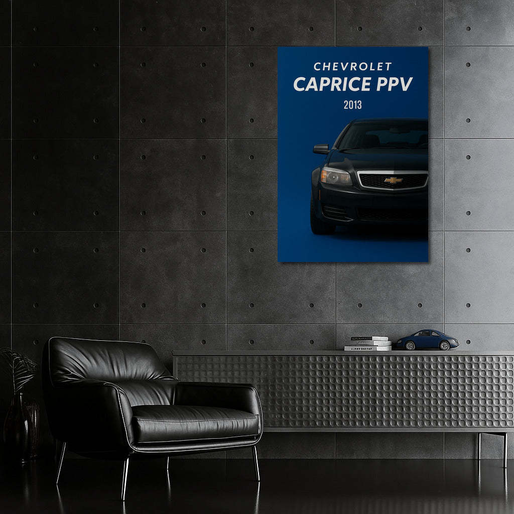 Chevrolet Caprice PPV 2013: Speed and Power on the Wall