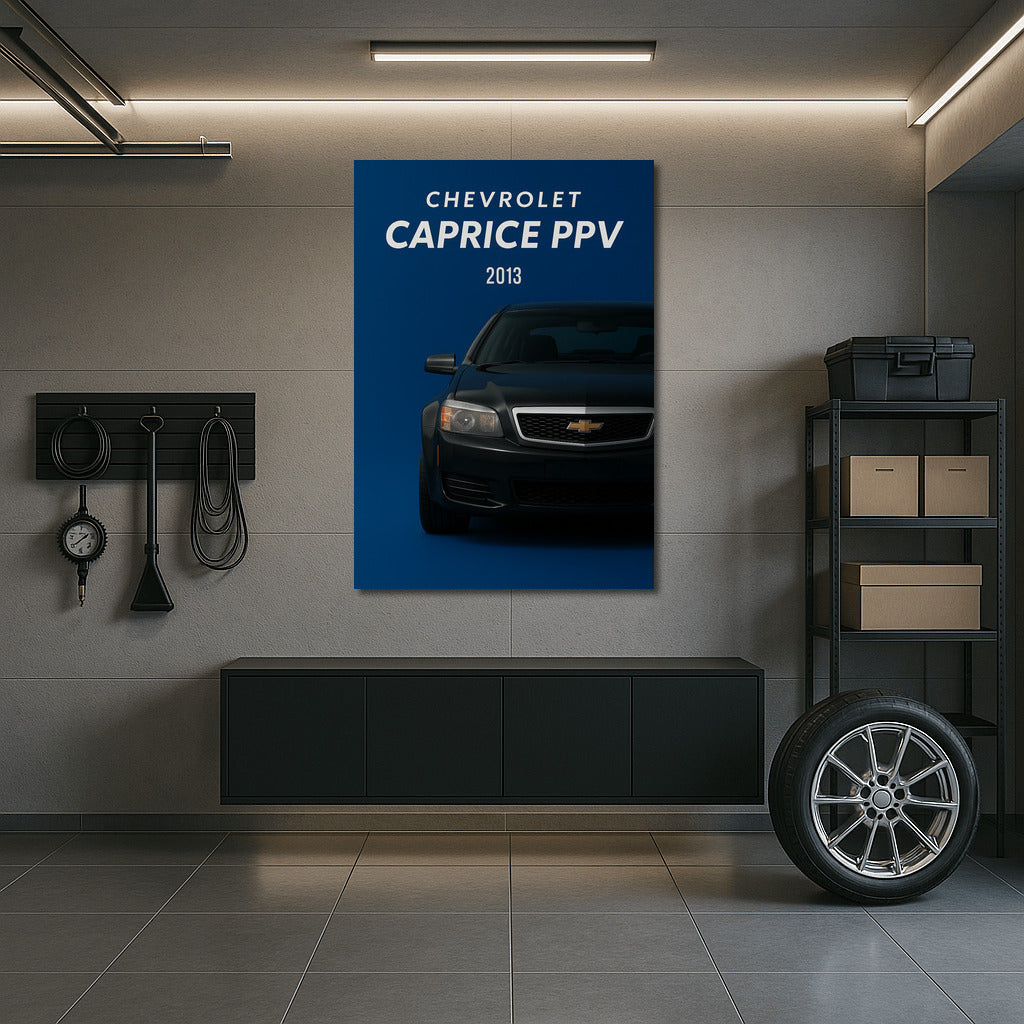 Chevrolet Caprice PPV 2013: Speed and Power on the Wall