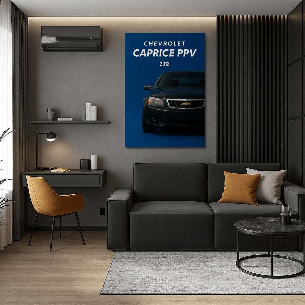 Chevrolet Caprice PPV 2013: Speed and Power on the Wall
