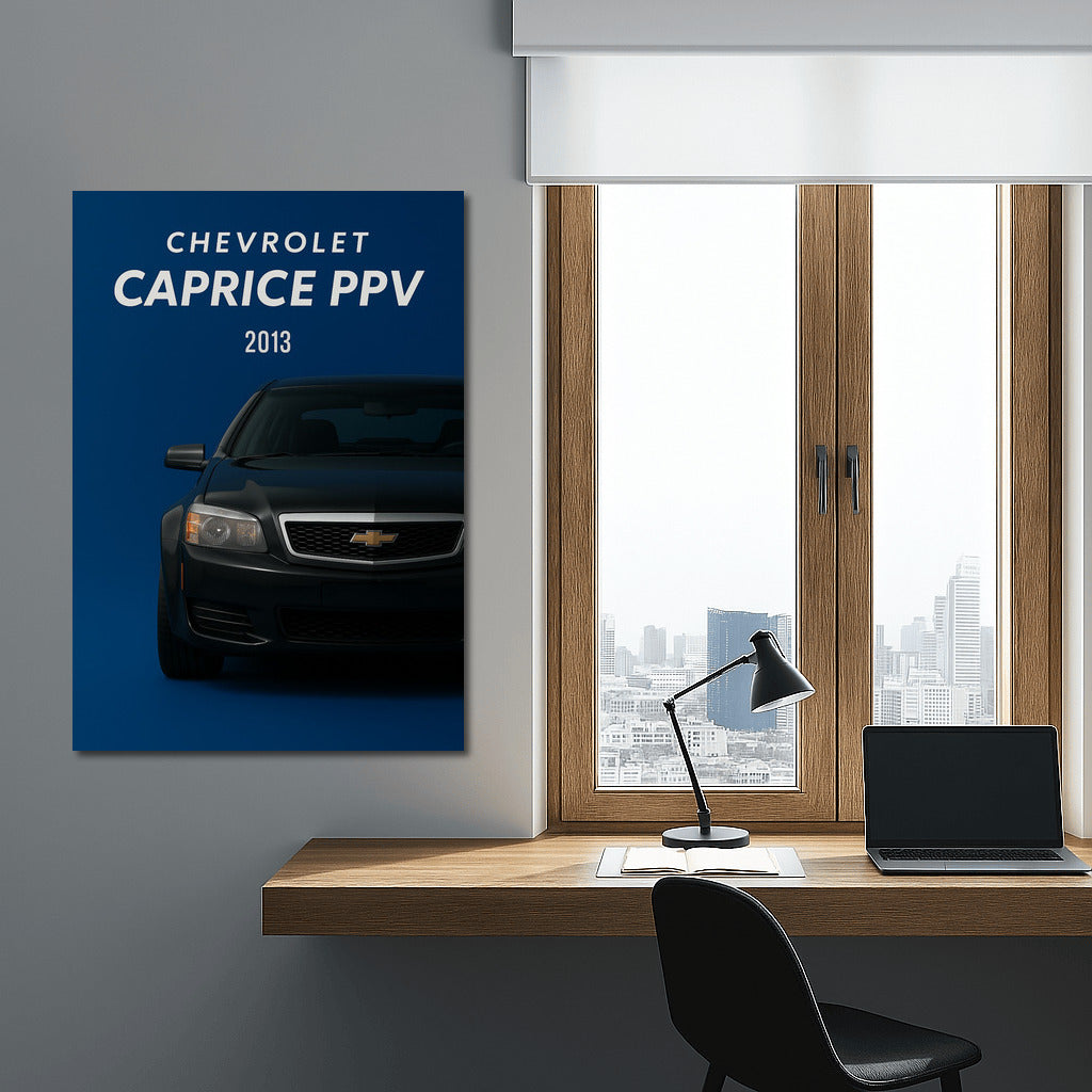 Chevrolet Caprice PPV 2013: Speed and Power on the Wall