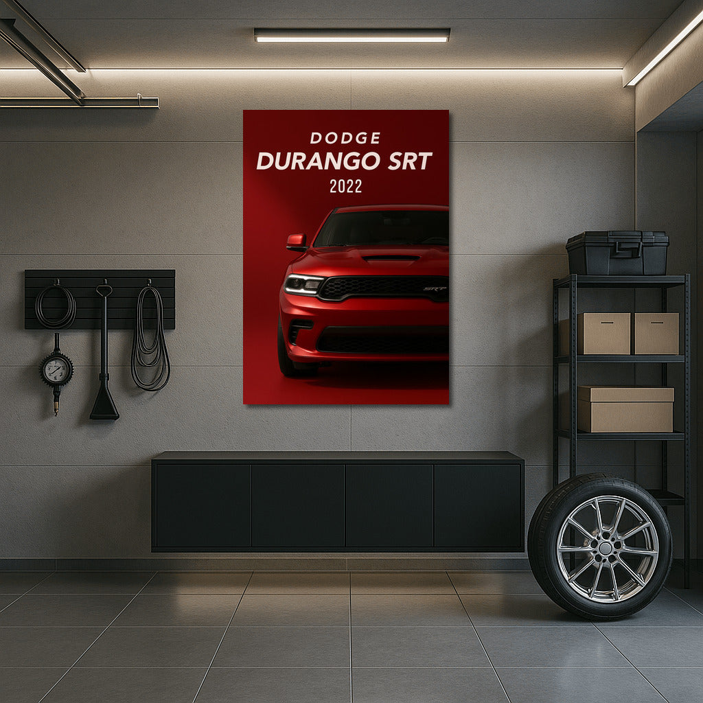 2022 Dodge Durango SRT: Power and Style on Your Wall