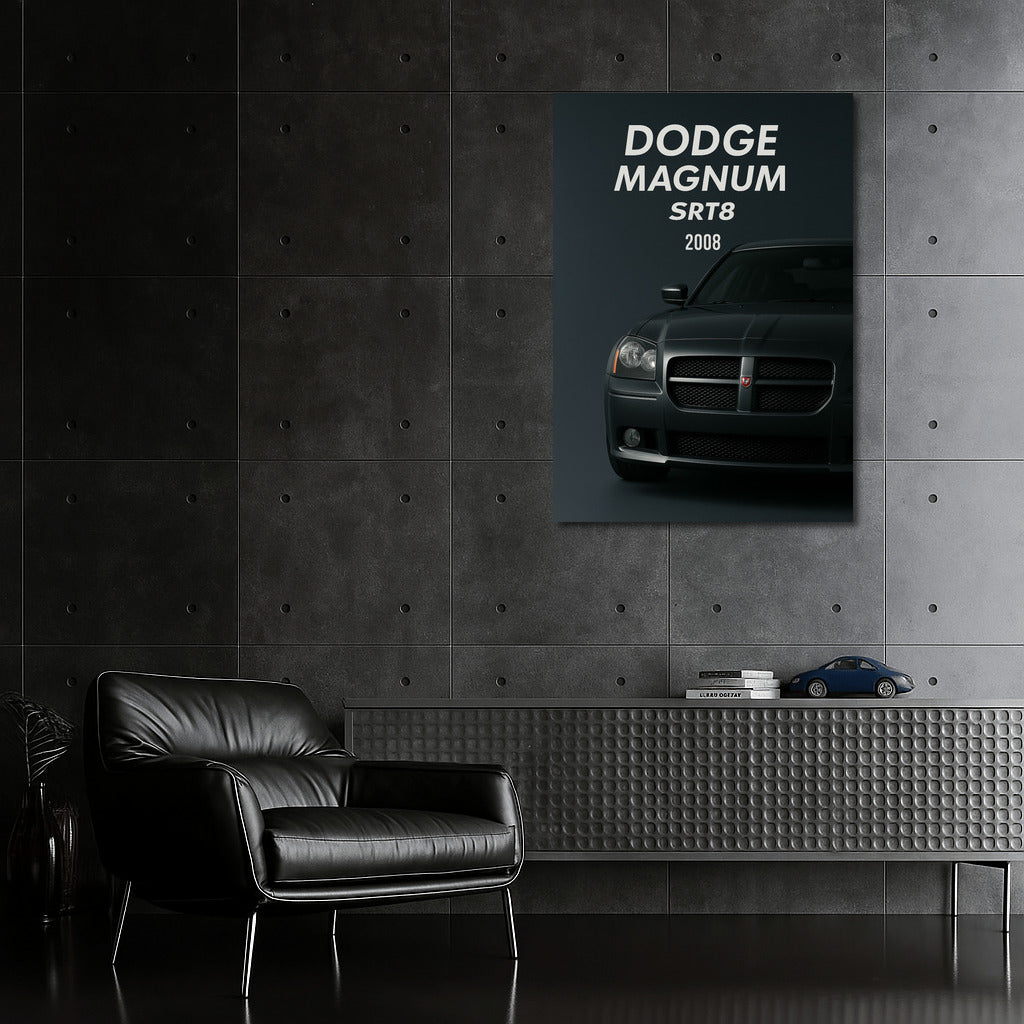 Dodge Magnum SRT8 2008: Dynamics and Power on Your Wall
