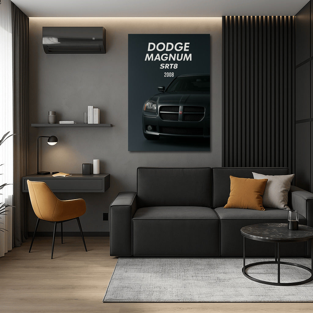 Dodge Magnum SRT8 2008: Dynamics and Power on Your Wall