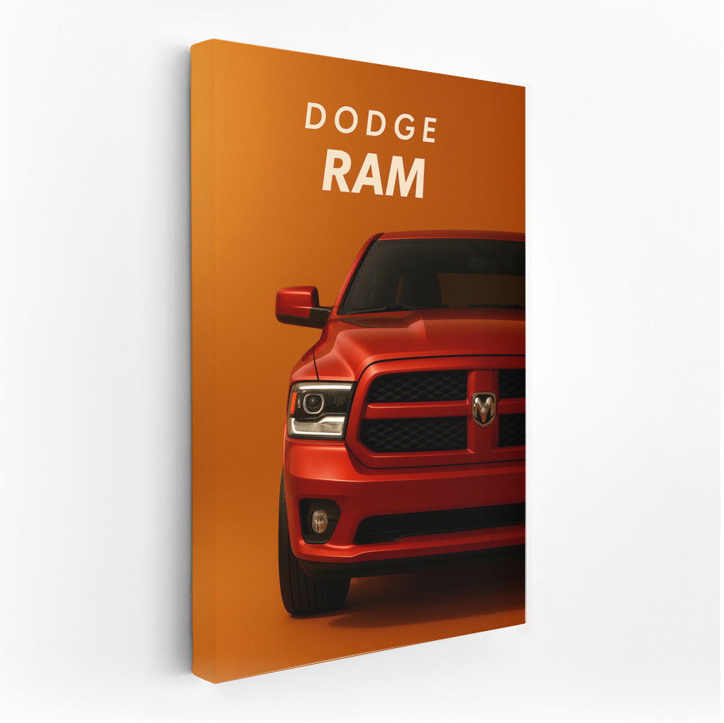 Dodge Ram Orange: Speed and Power in Orange