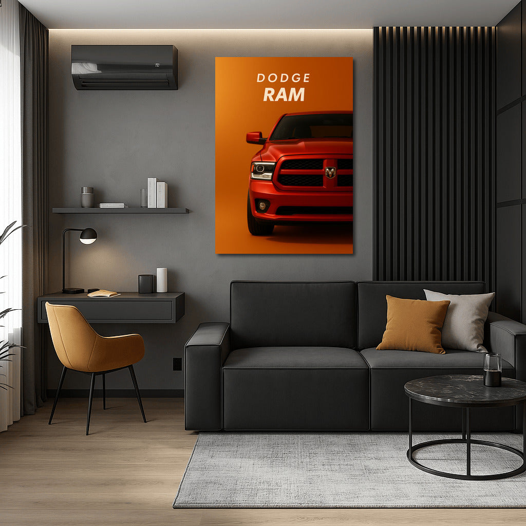 Dodge Ram Orange: Speed and Power in Orange