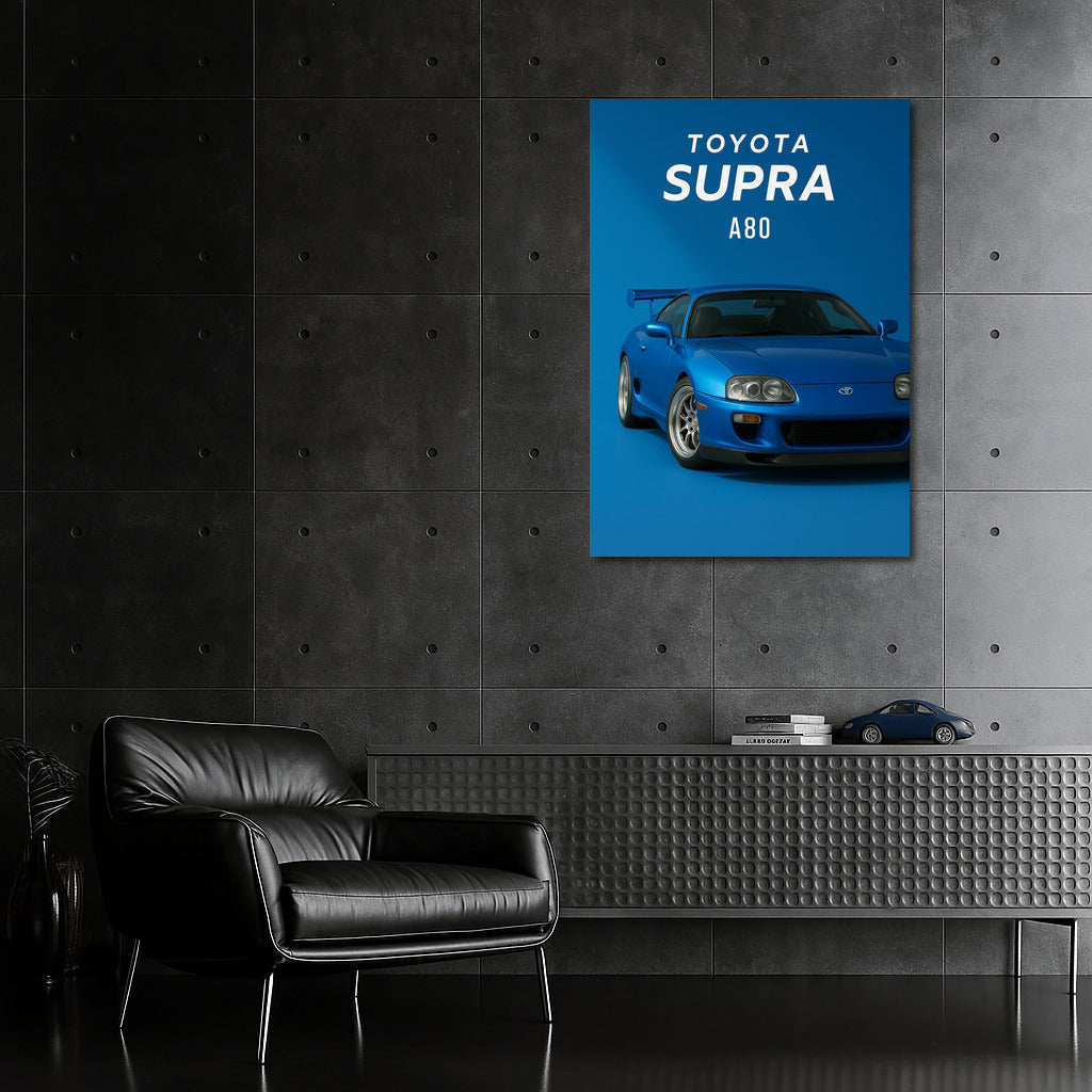 Legendary Toyota Supra A80 in JDM style: Dynamics and Power