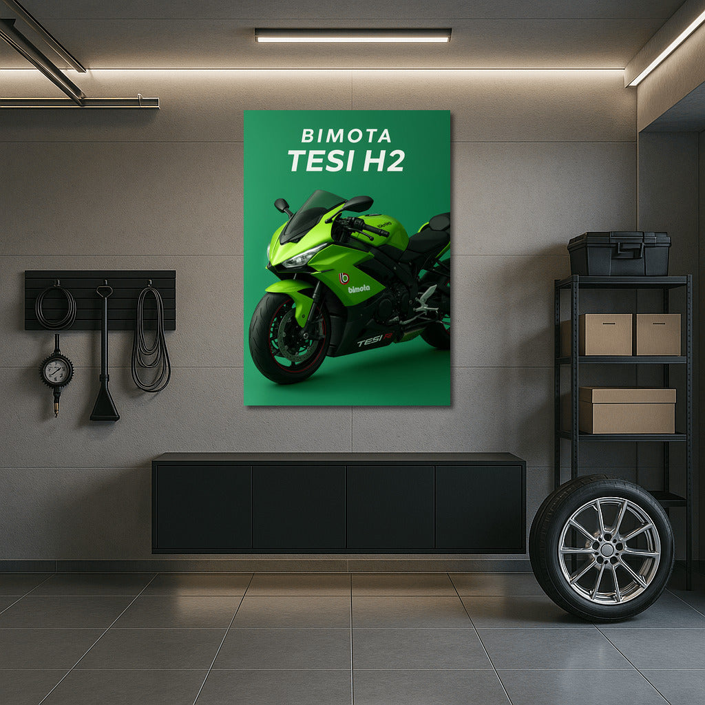 Bimota Tesi H2: Dynamics and Style in Motion