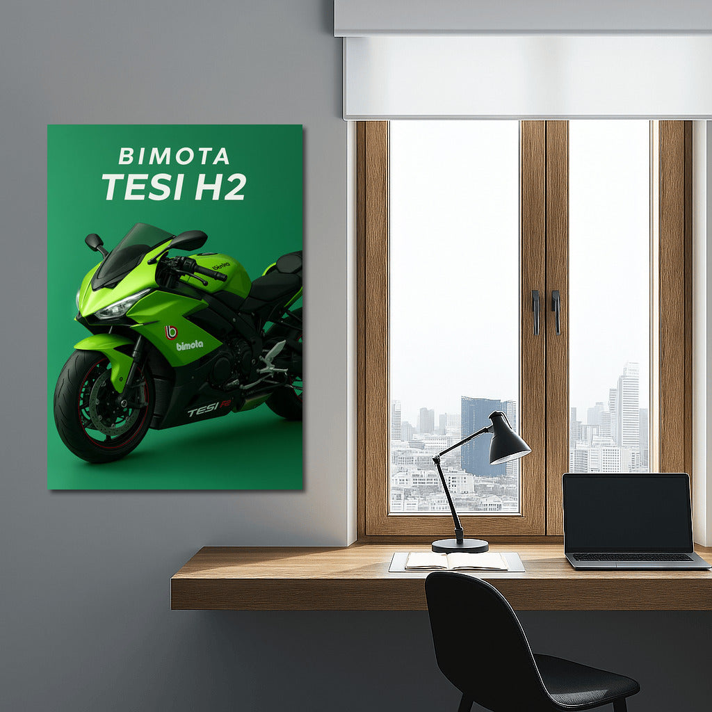 Bimota Tesi H2: Dynamics and Style in Motion