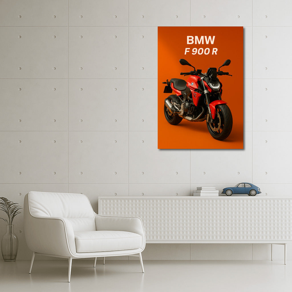 BMW F 900 R: Dynamics and Style on Your Wall