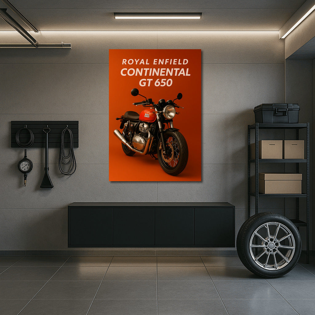 Speed and Style: Royal Enfield Continental GT 650