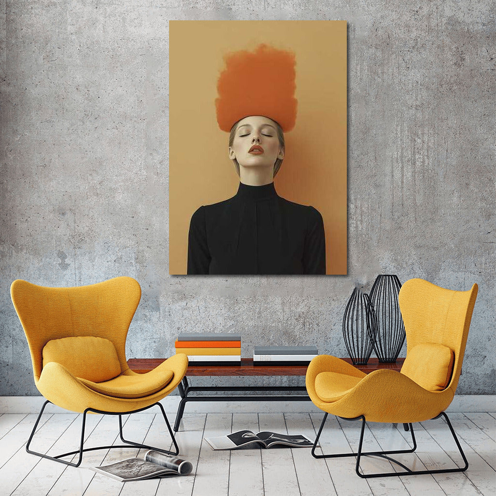 Orange Cloud: Surreal Minimalism and Abstraction