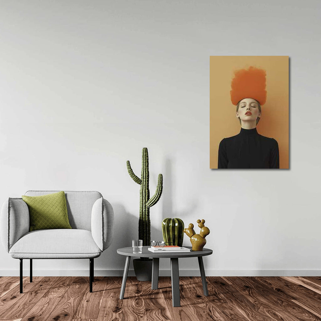Orange Cloud: Surreal Minimalism and Abstraction