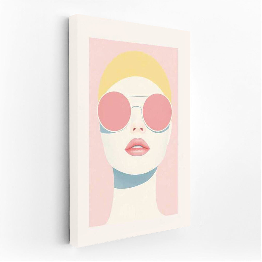 Bright Geometry: Pastel Minimalism for Interior