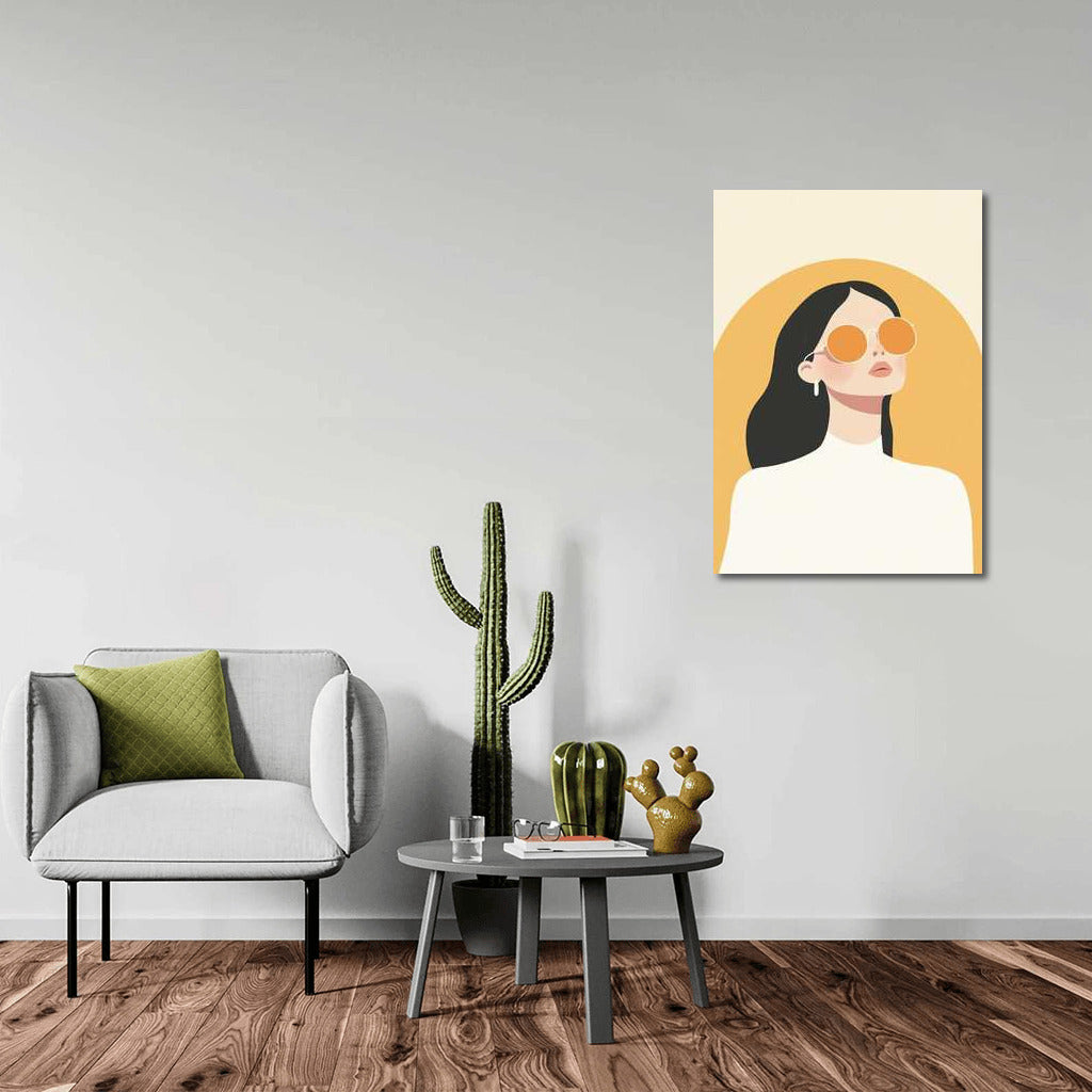 Elegant Look in Glasses: Stylish Minimalism for Your Space