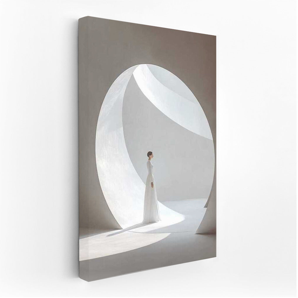 Elegant Figure: Light and Lines in Minimalism