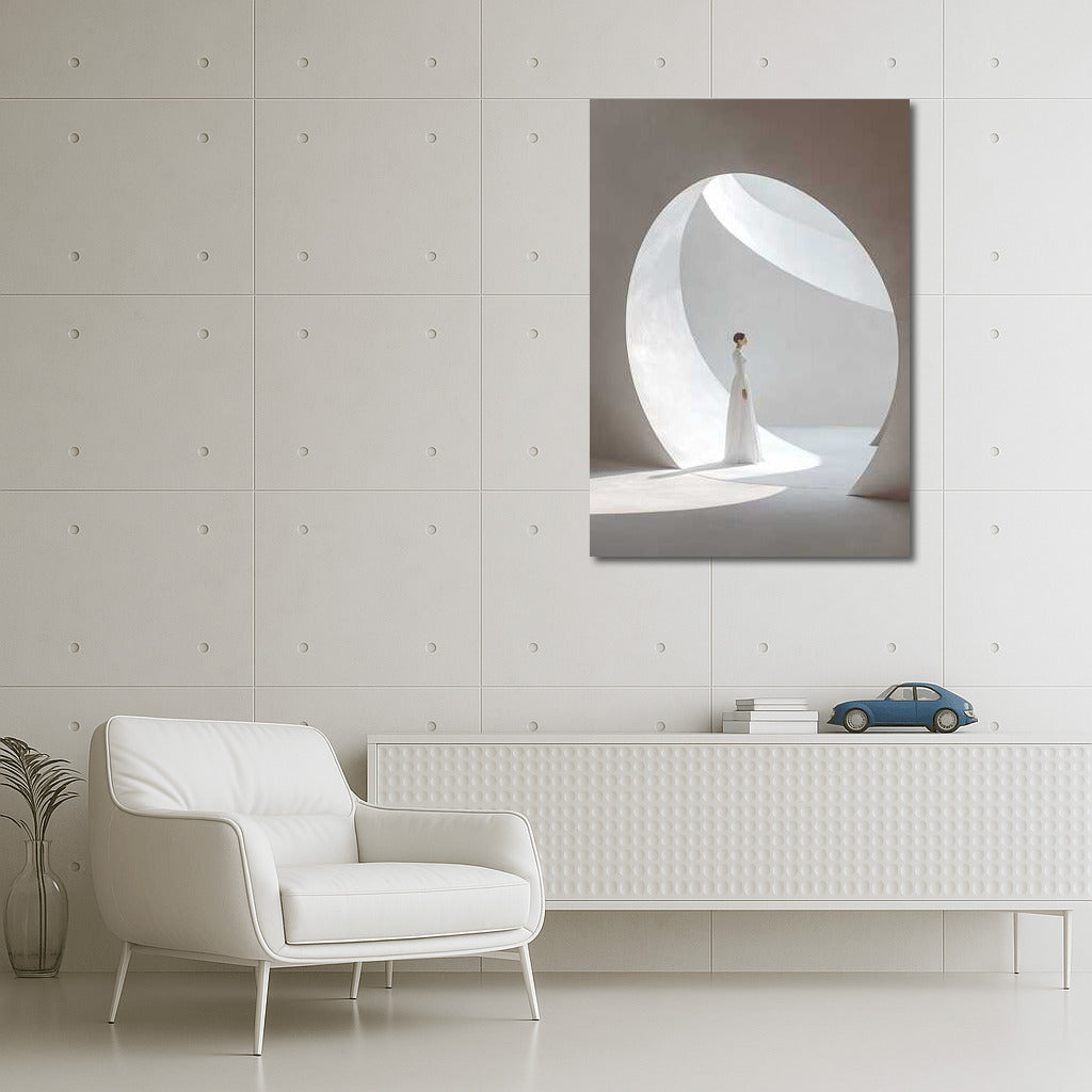 Elegant Figure: Light and Lines in Minimalism