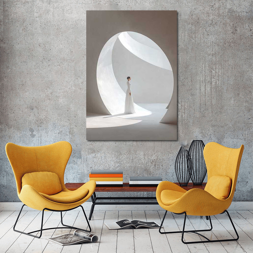 Elegant Figure: Light and Lines in Minimalism