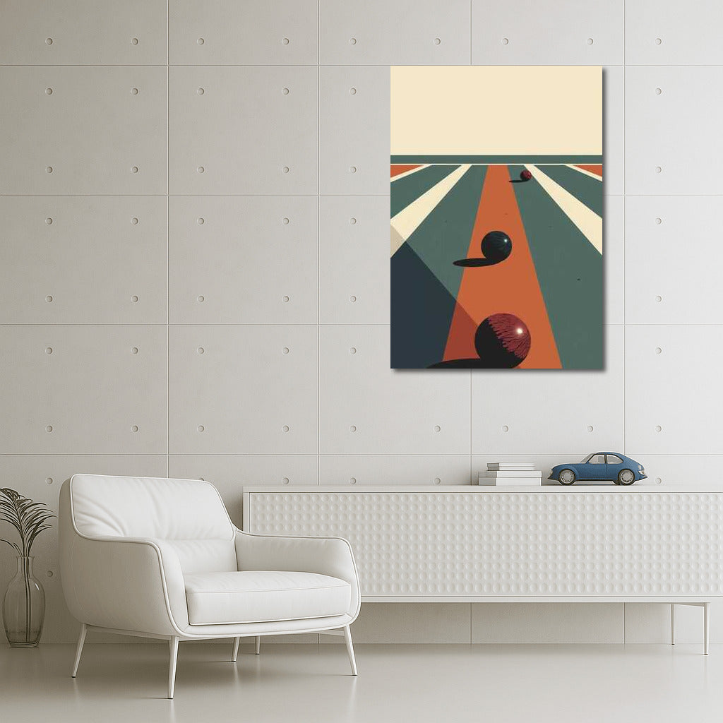 Perspective View: Play of Colors in Minimalism
