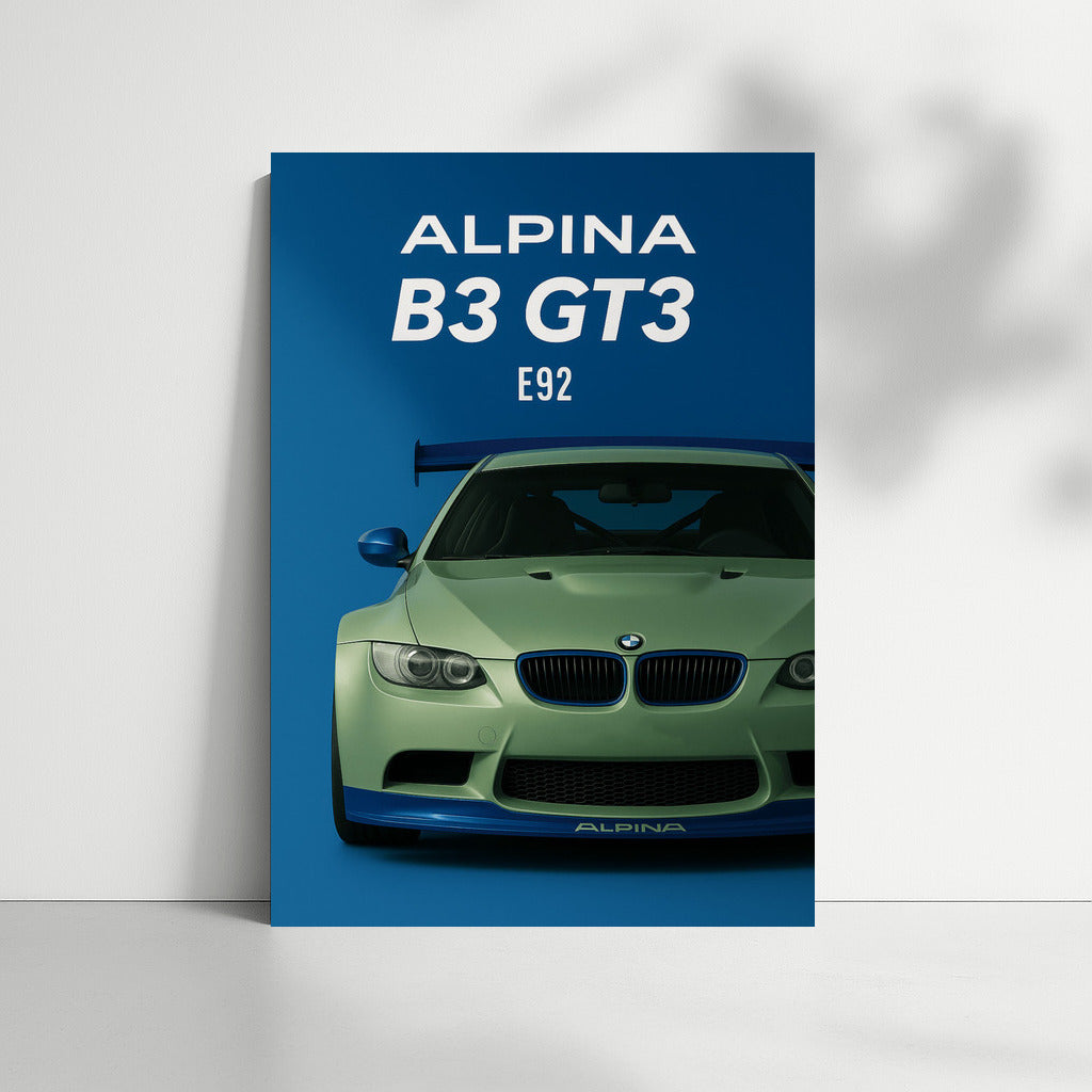 ALPINA B3 GT3 E92 Dynamics: BMW 3 Series Energy