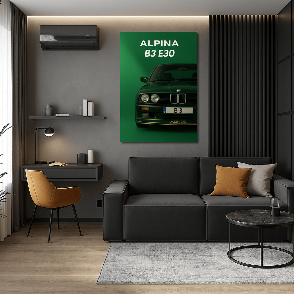 Legend on the Wall: ALPINA B3 E30 from the BMW 3 Series