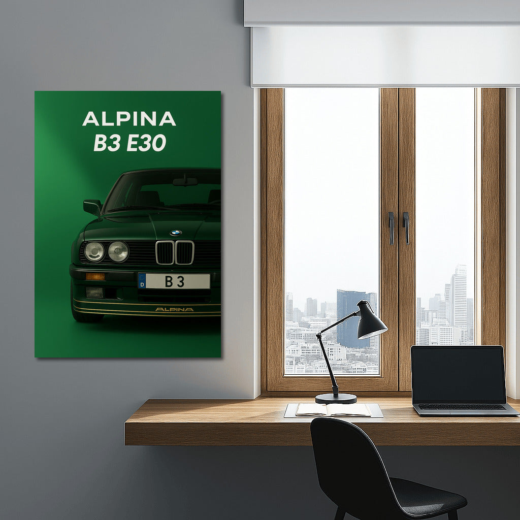 Legend on the Wall: ALPINA B3 E30 from the BMW 3 Series