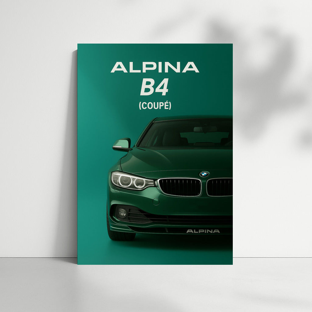 Speed and Elegance: ALPINA B4 F32 Coupe - The Icon of the BMW 4 Series