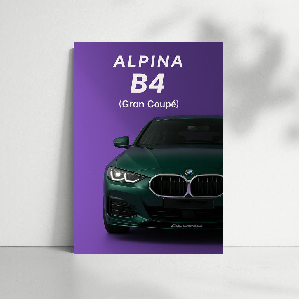 ALPINA B4 F36 Gran Coupe: Power and Style of BMW 4 Series