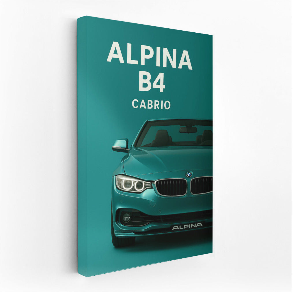 Speed and Elegance: ALPINA B4 F33 Cabrio by BMW