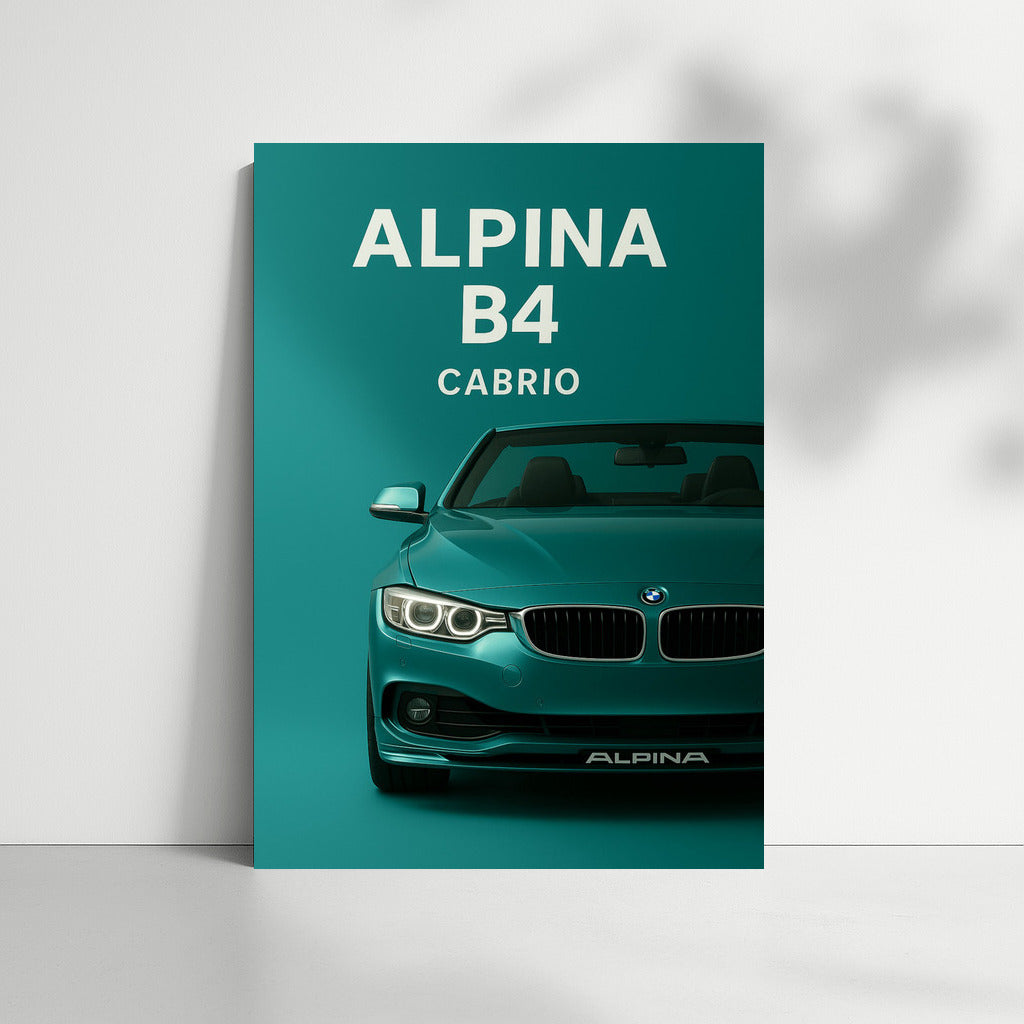 Speed and Elegance: ALPINA B4 F33 Cabrio by BMW