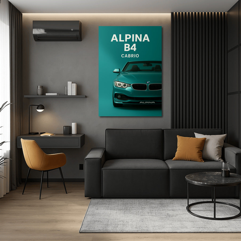 Speed and Elegance: ALPINA B4 F33 Cabrio by BMW