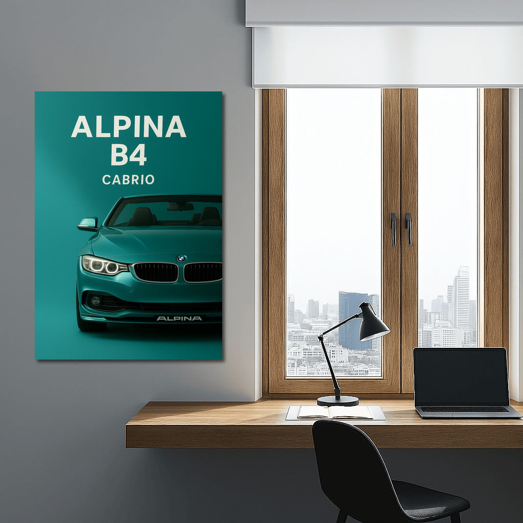 Speed and Elegance: ALPINA B4 F33 Cabrio by BMW