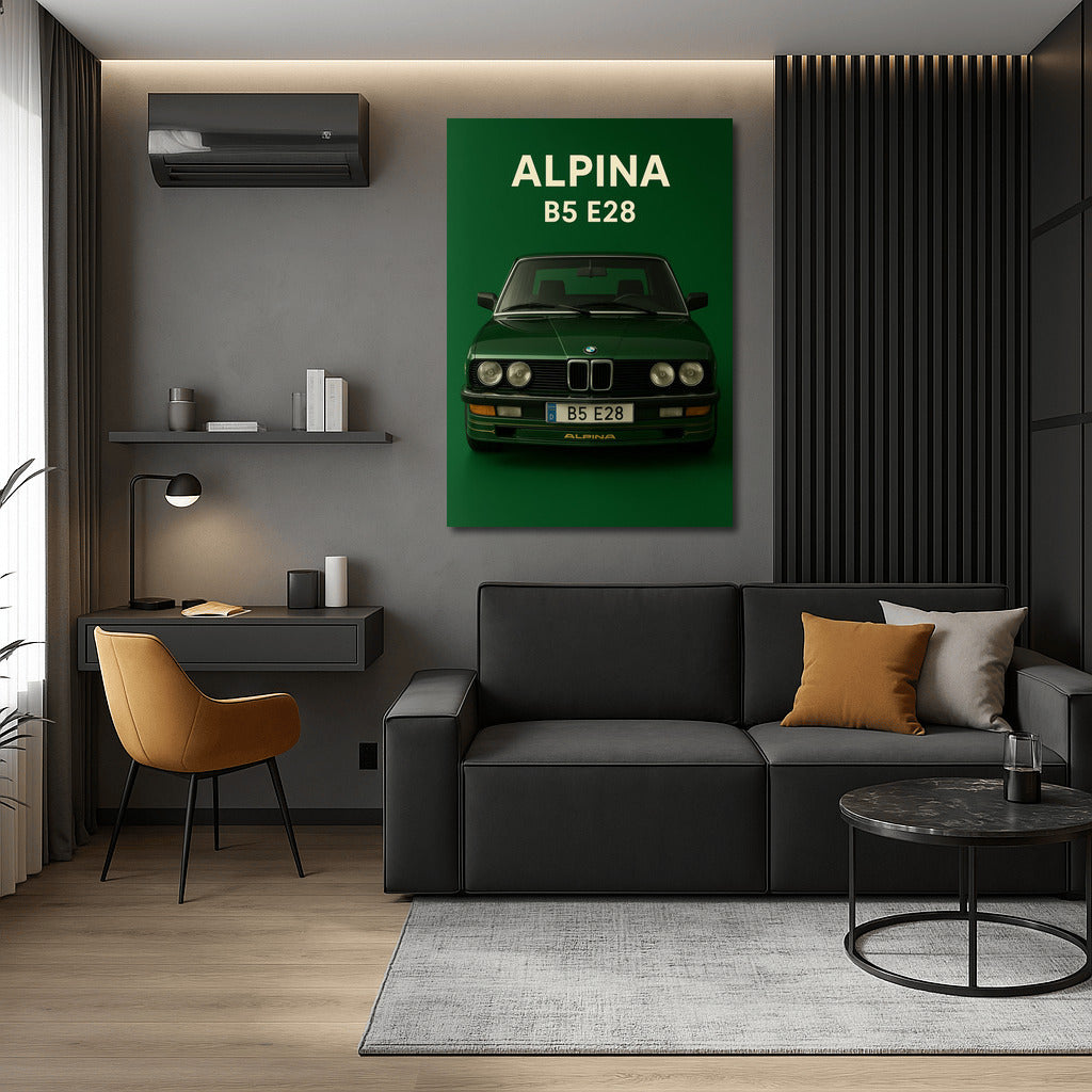 Legend on the Wall: ALPINA B5 E28 BMW 5 Series