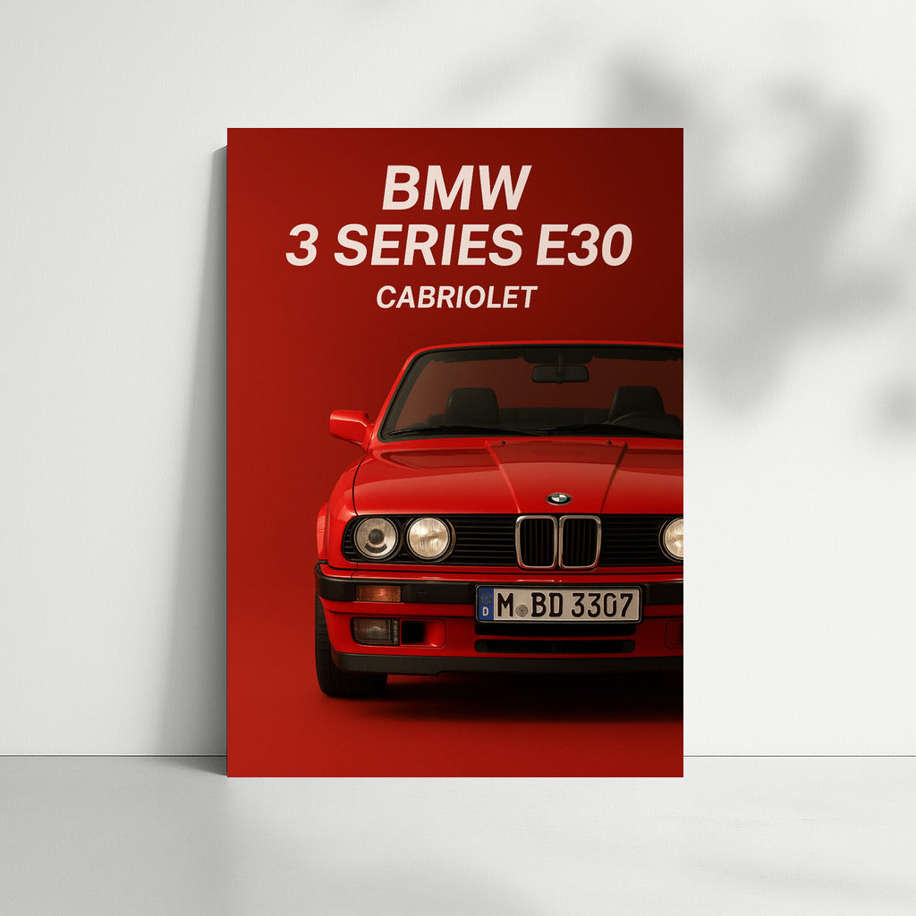 Legend on Wheels: BMW 3 Series E30 Cabriolet