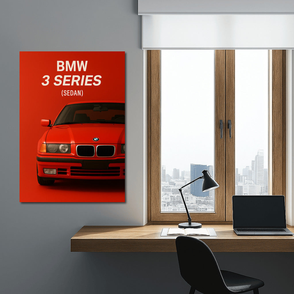 Bright and stylish: BMW 3 Series E36 Sedan