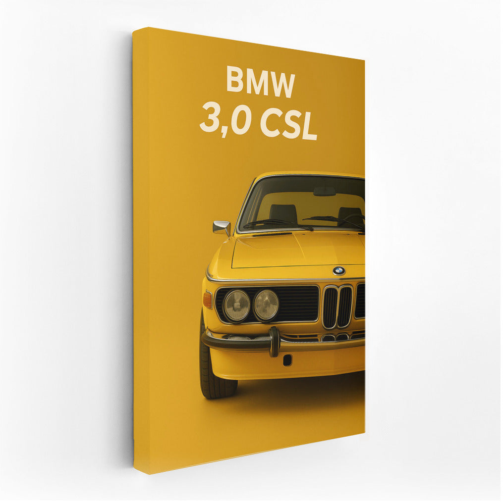 Legend on Wheels: BMW 3.0 CSL E9 Coupe