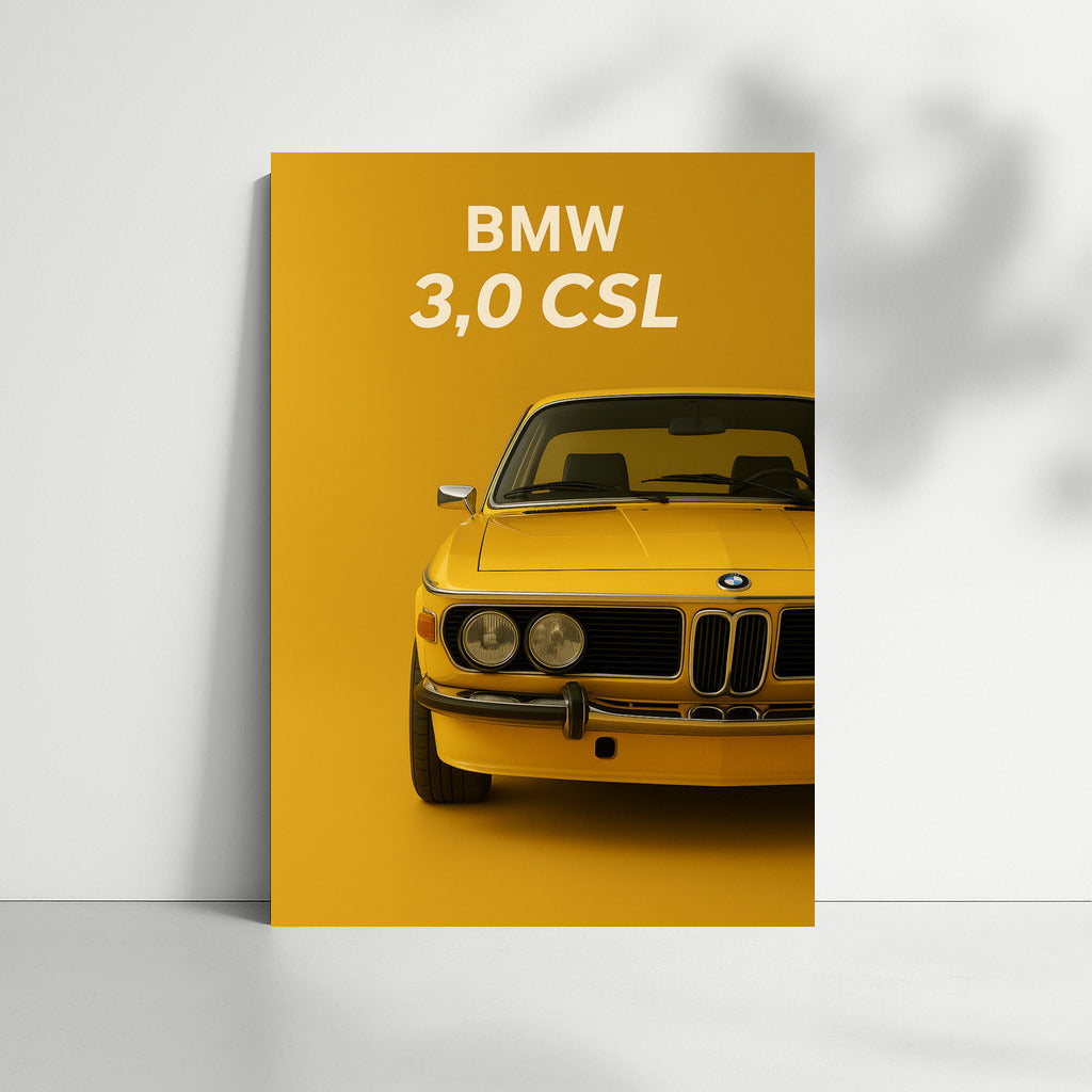 Legend on Wheels: BMW 3.0 CSL E9 Coupe