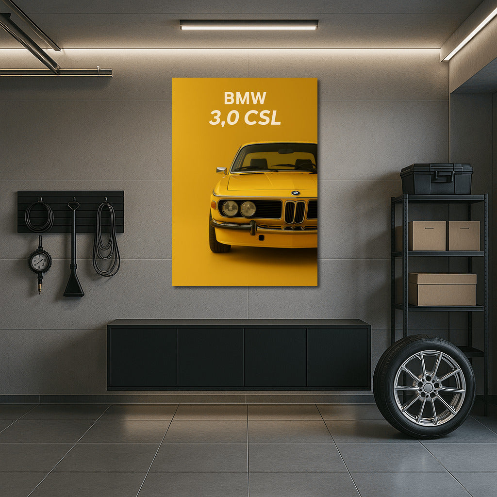 Legend on Wheels: BMW 3.0 CSL E9 Coupe